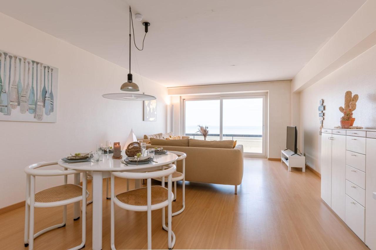 Stunning Seaview Apt On 7Th Floor At Beachfront Knokke-Heist Buitenkant foto